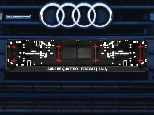 Wurth numerių rėmelis „Pinigai į balą“