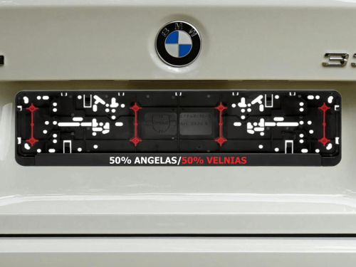 Wurth numerių rėmelis „Angelas/Velnias“