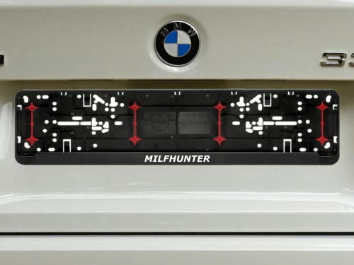 Wurth numerių rėmelis „Milfhunter"