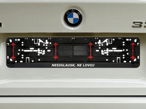 Wurth automobilių numerių rėmeliai