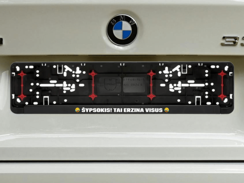 Wurth numerių rėmelis „Šypsokis!"