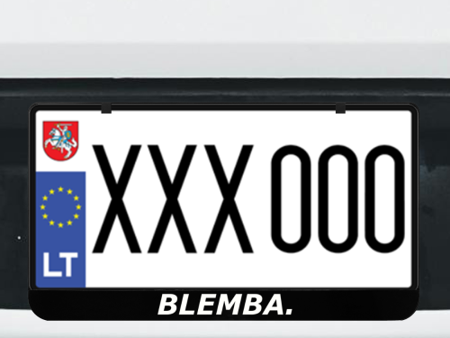 Kvadratinis numerių rėmelis „Blemba"