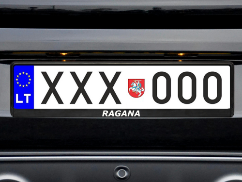 Numerių rėmelis „Ragana“