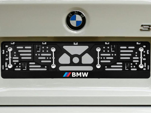 BMW automobilių numerių rėmeliai