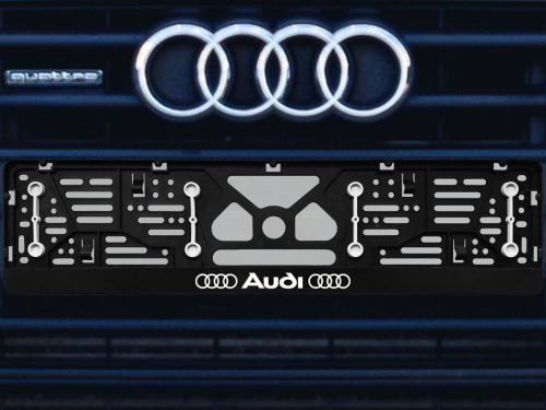 Audi automobilių numerių rėmeliai