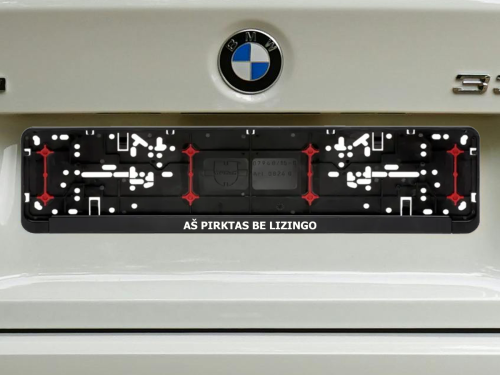 Wurth numerių rėmelis „Pirktas be lizingo“