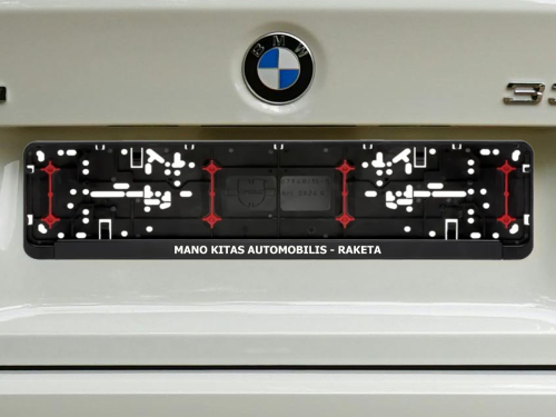 Wurth numerių rėmelis „Raketa“