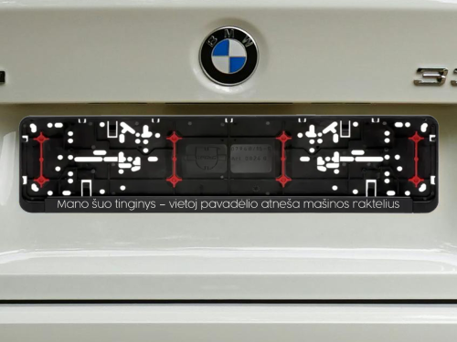 Wurth numerių rėmelis „Mano šuo tinginys“