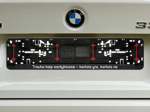 Wurth numerių rėmelis „Trauka kaip santykiuose“