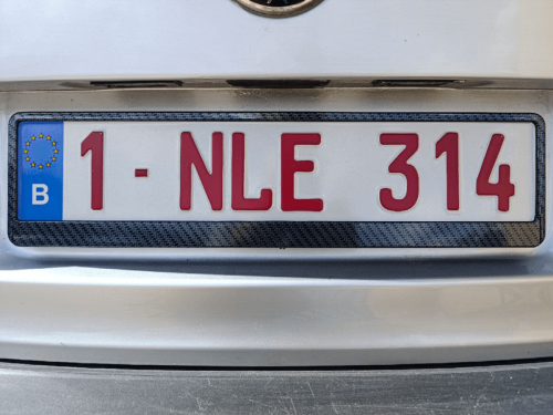 Numerių rėmelis „Carbon 3“